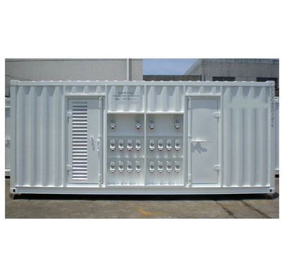 plataforma Containerized dos soquetes do Power Pack 30pcs 3phase 460V do gerador do painel de comando de 20ft