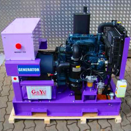 gerador diesel silencioso 7kva do motor do kubota de 50hz 220v