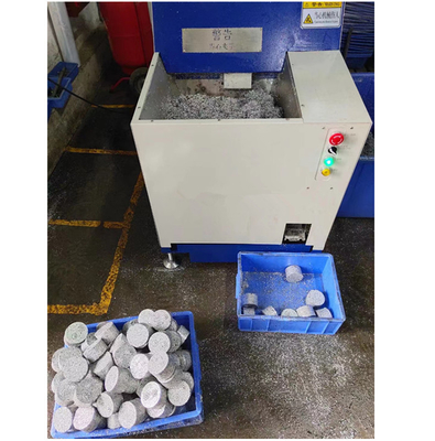 Pequena máquina CNC Barras Baler Ferro Cobre Alumínio Chips Enchimentos sucata de metal Máquina de briquete