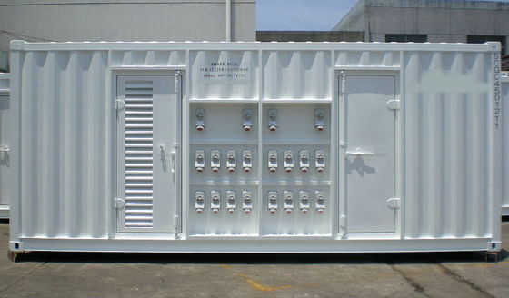 500kVA Containerized Diesel Generator 40 Receptacles Power Pack para contêineres Reefer