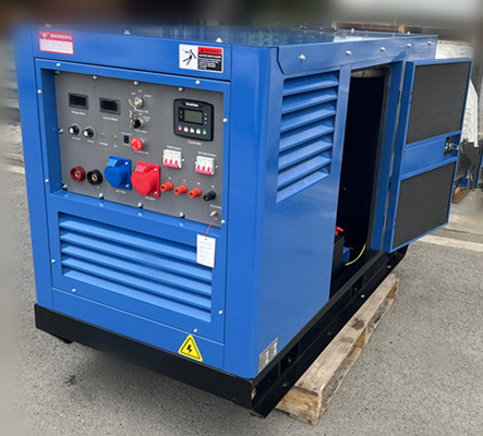 600A 300A SMAW / GTAW Soldador Gerador Máquina de Soldadura a Diesel 400 Amp
