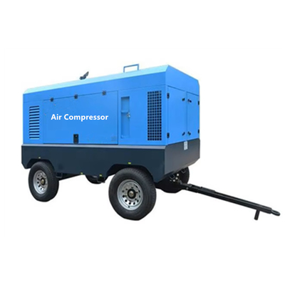 Ingersoll rand 550cfm 350cfm motor diesel de 12 bar compressor de ar portátil para perfuração de rocha