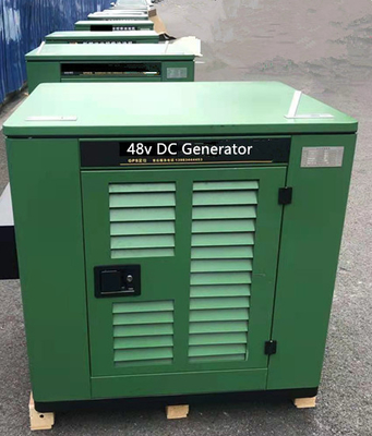 Bateria de carregamento de arranque automático água resfriada 7.5kva gerador de energia 10kw gerador de corrente contínua 48v