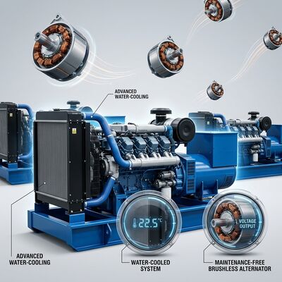 300kW 375kVA Cummins Diesel Genset Silent Type Generator Set 50Hz 3 Phase with Stamford Alternator