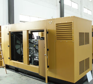 gerador diesel 350kva do motor à prova de som de perkins