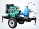 o reboque montou a bomba de água do motor 20hp diesel ajustada para a irrigação agrícola 100m3/h