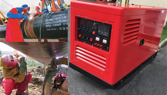 Soldador Genset Diesel Generator 30kw do arco do MIG TIG 300A 500A
