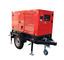 Motor de Genset Diesel Generator Mobile Trolley 450A 500Amp do soldador do arco elétrico da C.C. - conduzido
