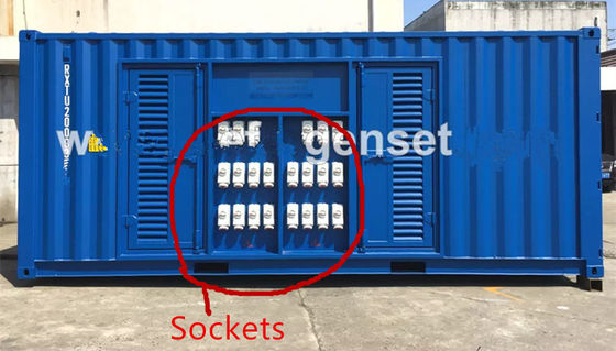 Cummins Motor Reefer Container Genset Power Pack com receptores